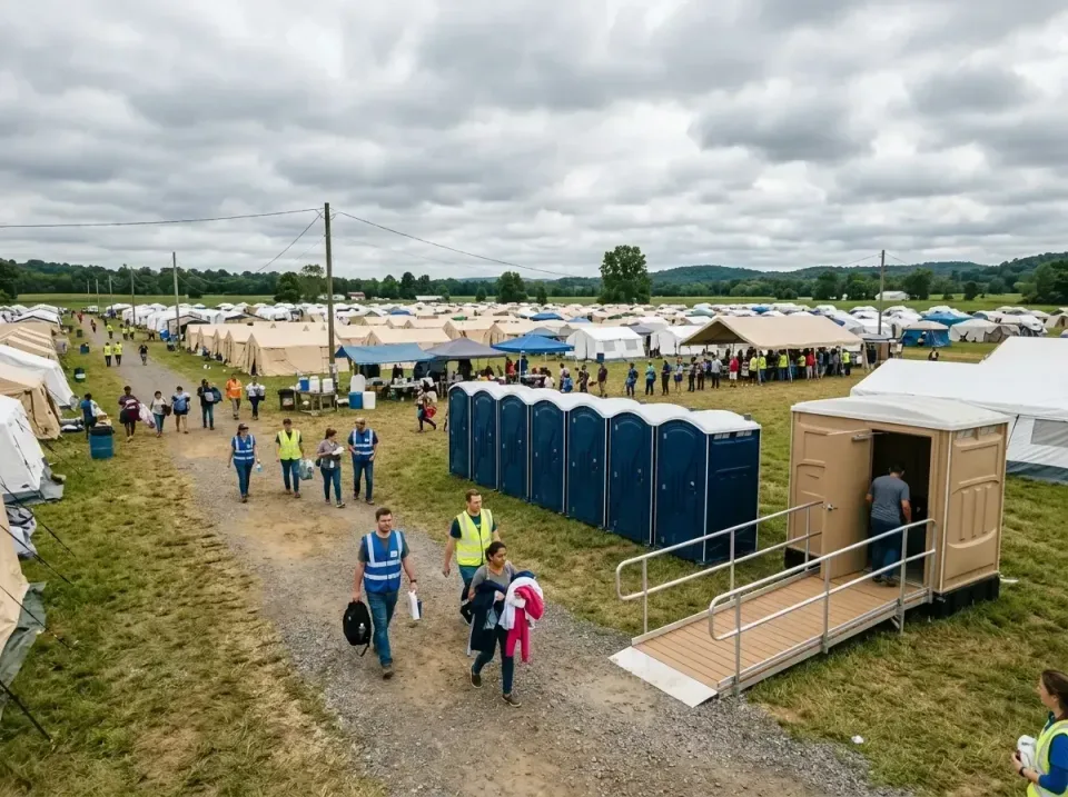 disaster-relief-camp-restrooms-010 — frequently asked questions, Dumpster & Portable Bathrooms Rental in Mount Morris, MI
